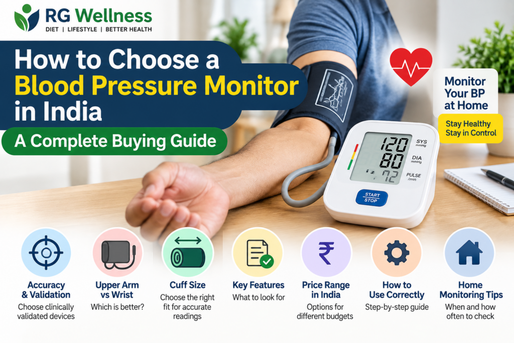 How to Choose a Blood Pressure Monitor in India: Accuracy, Cuff Size and Buying Guide 2 Blood Pressure Monitor Buying Guide