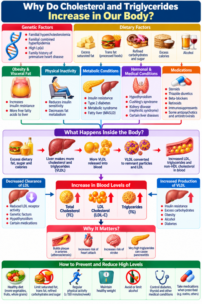 Why Does the Lipid Profile Increase? 3 Why Cholesterol and Triglycerides Rise 1